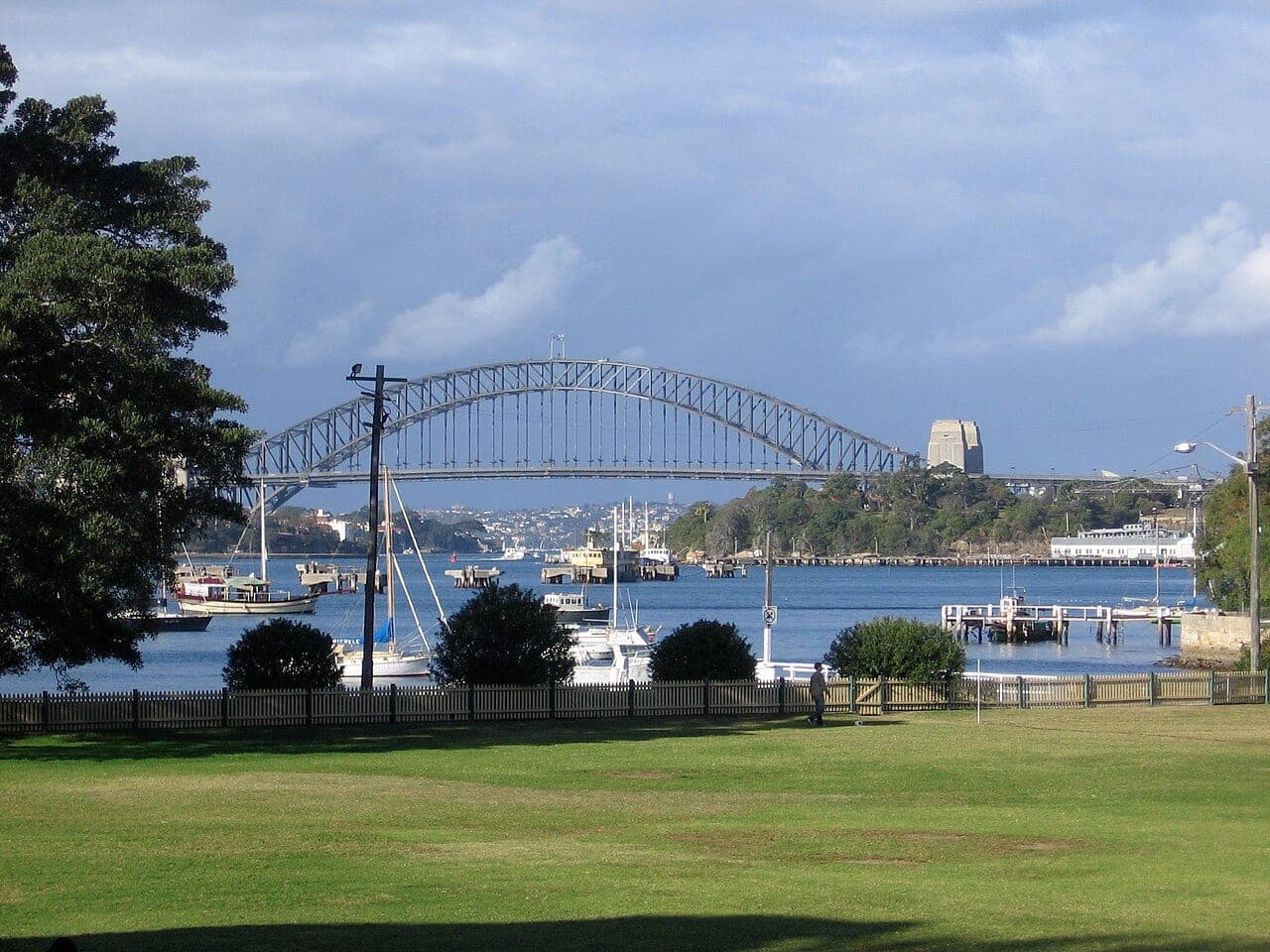 Snails Bay foreshore with moored boats